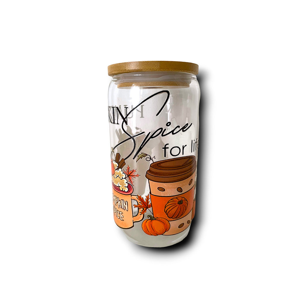 Verre Mug Canette "Pumkin Spice" - 16 oz