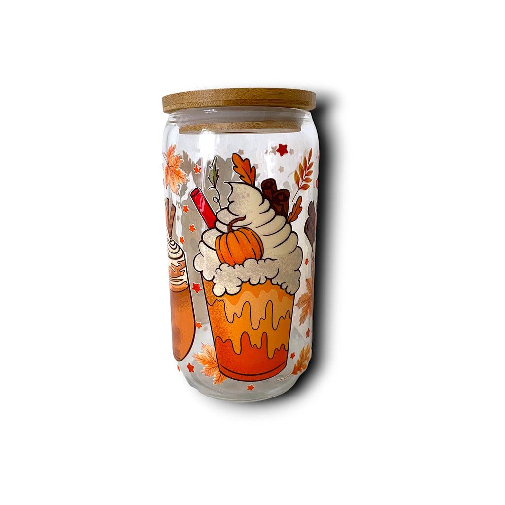 Verre Mug Canette "Autumn Vibes" - 16 oz