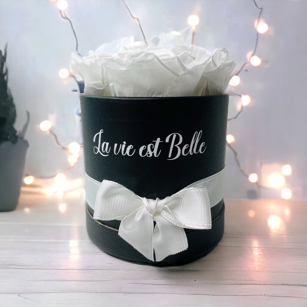 Box de roses "La vie est belle"