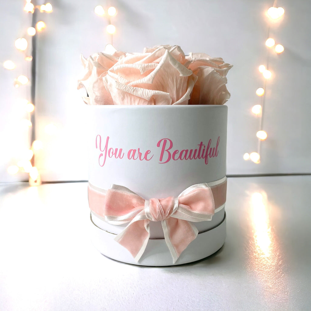 Box de roses "You are Beautiful"