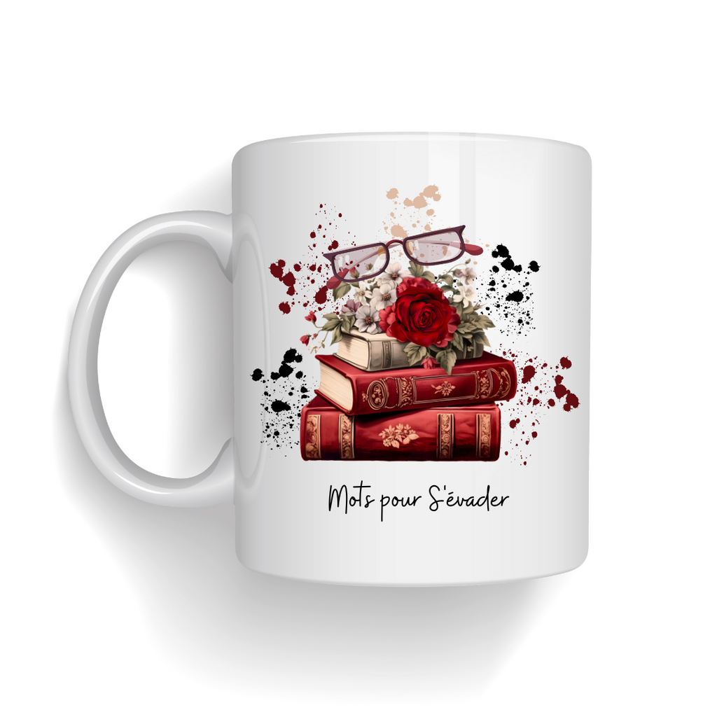 Mug " Livres Rouges "