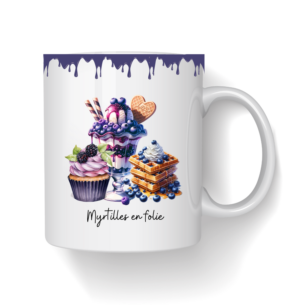 Mug "Myrtilles Gourmandes"